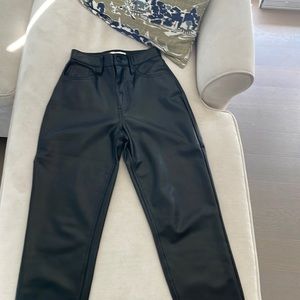 Abercrombie and Fitch Leather Pants